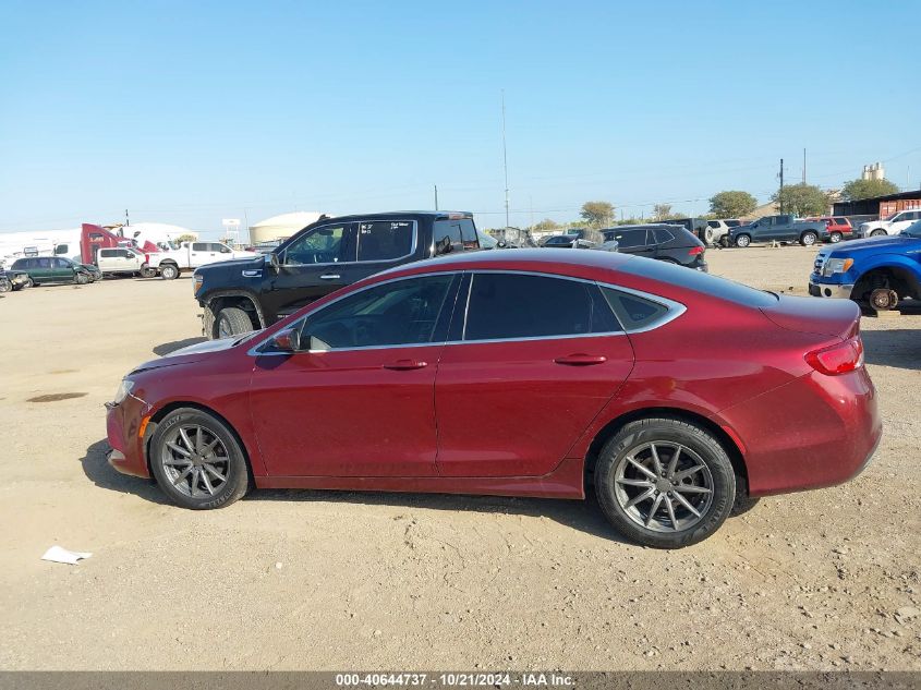 2015 Chrysler 200 Limited VIN: 1C3CCCAB2FN569924 Lot: 40644737