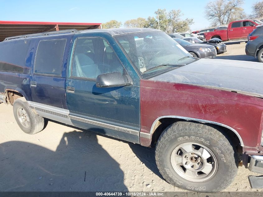 1996 Chevrolet Suburban K1500 VIN: 1GNFK16R7TJ390715 Lot: 40644739