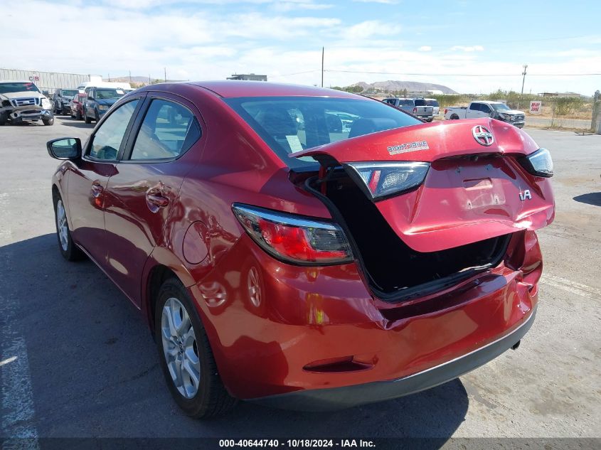 2016 Scion Ia VIN: 3MYDLBZVXGY139184 Lot: 40644740