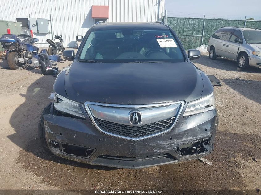 2015 Acura Mdx Advance/Entertainment Pkg VIN: 5FRYD4H84FB012881 Lot: 40644758