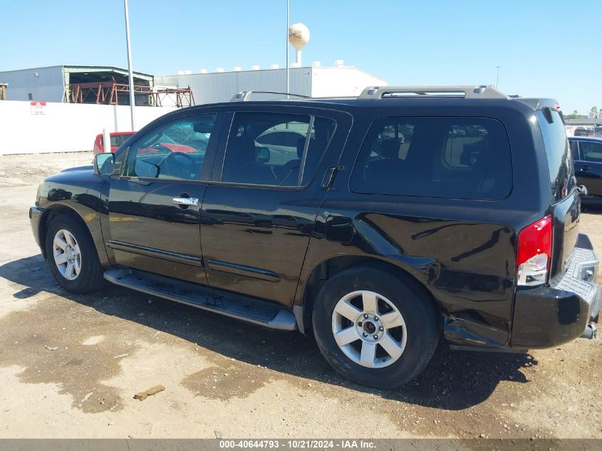 2004 Nissan Pathfinder Armada Le VIN: 5N1AA08A94N743288 Lot: 40644793