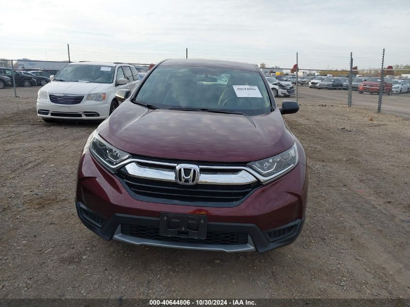 2019 Honda Cr-V Lx VIN: 2HKRW6H38KH208091 Lot: 40644806