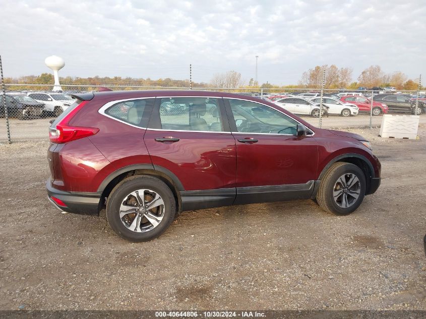 2019 Honda Cr-V Lx VIN: 2HKRW6H38KH208091 Lot: 40644806