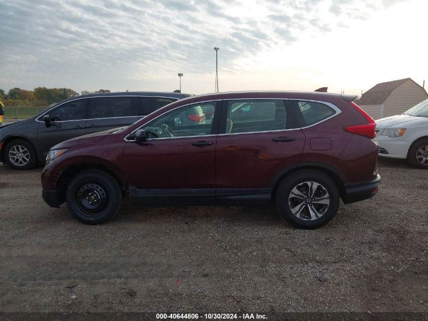 2019 Honda Cr-V Lx VIN: 2HKRW6H38KH208091 Lot: 40644806