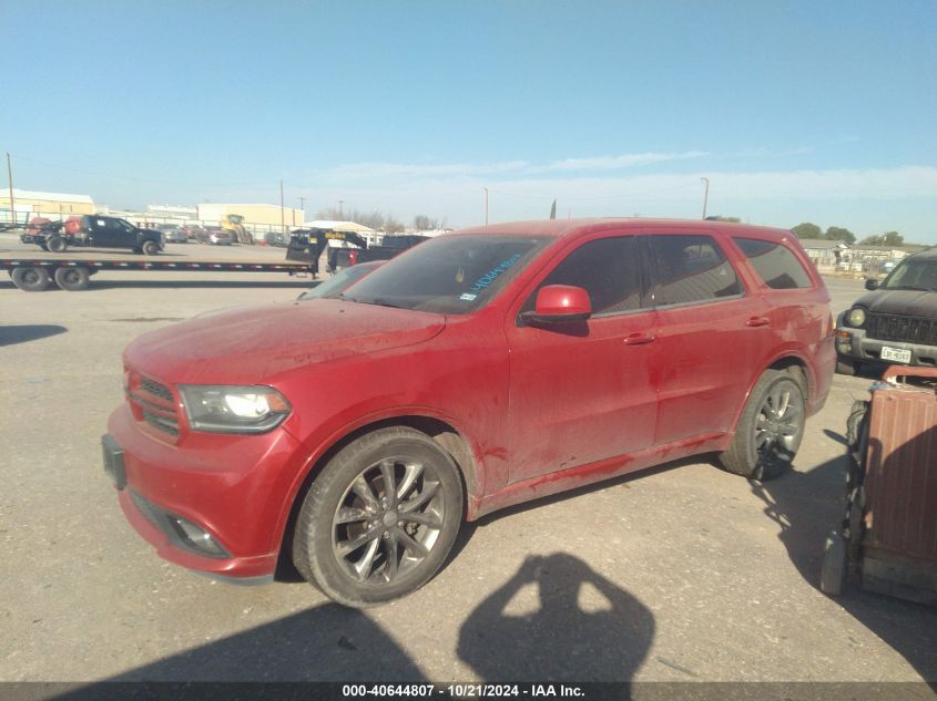 2014 Dodge Durango Sxt VIN: 1C4RDHAG2EC338916 Lot: 40644807