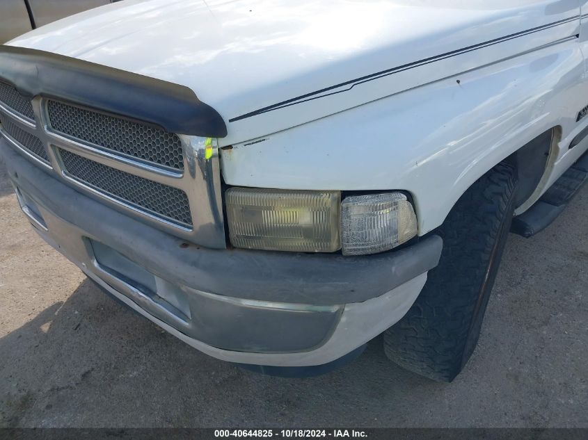 1998 Dodge Ram 1500 St VIN: 1B7HC13Y9WJ156137 Lot: 40644825