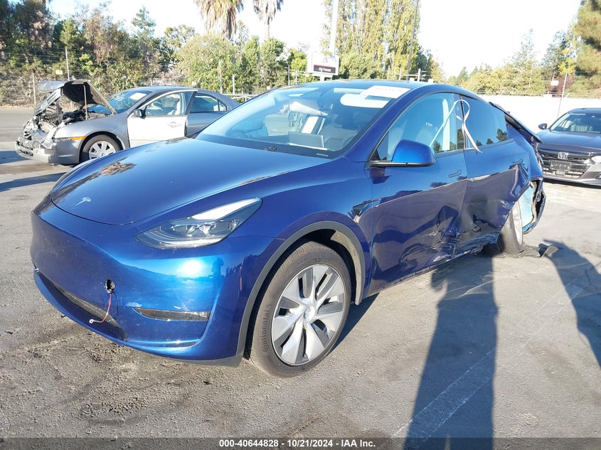 VIN 7SAYGDEE7RF031404 2024 TESLA MODEL Y LONG RANGE DUAL MOTOR ALL-WHEEL DRIVE
