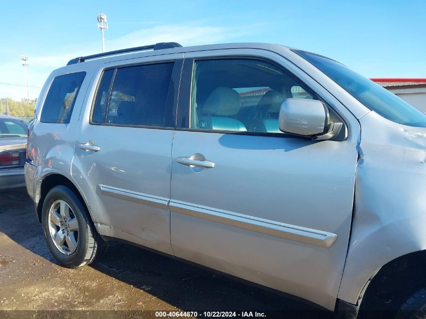 2011 Honda Pilot Ex-L VIN: 5FNYF4H64BB084426 Lot: 40644870