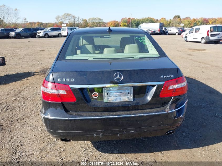 2012 Mercedes-Benz E 350 4Matic VIN: WDDHF8JB3CA529964 Lot: 40644875