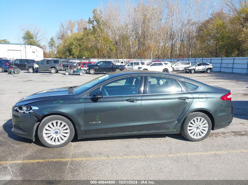 VIN 3FA6P0LU2GR123979 2016 Ford Fusion, Hybrid SE no.14