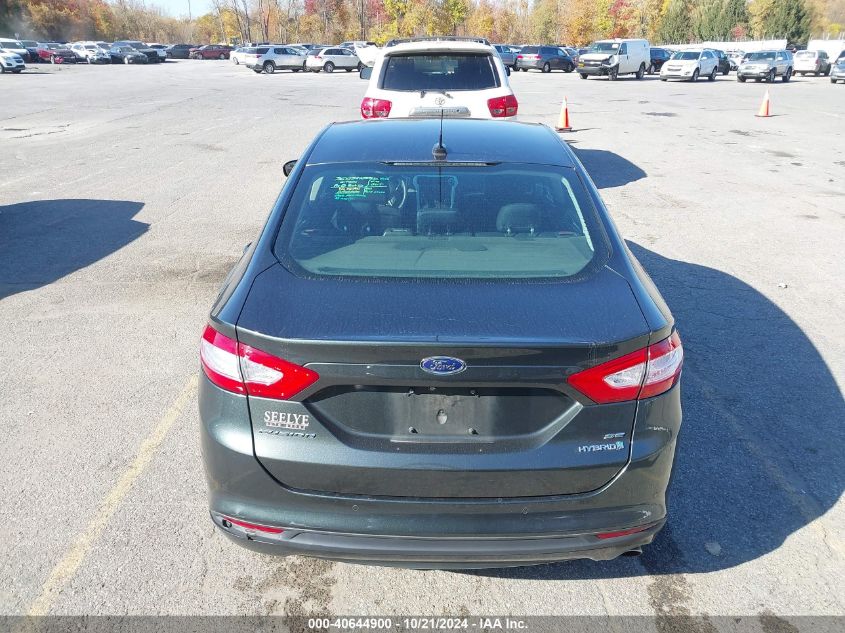 VIN 3FA6P0LU2GR123979 2016 Ford Fusion, Hybrid SE no.16