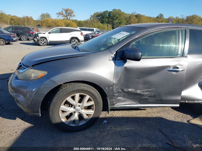 2013 Nissan Murano S VIN: JN8AZ1MW5DW310960 Lot: 40644911