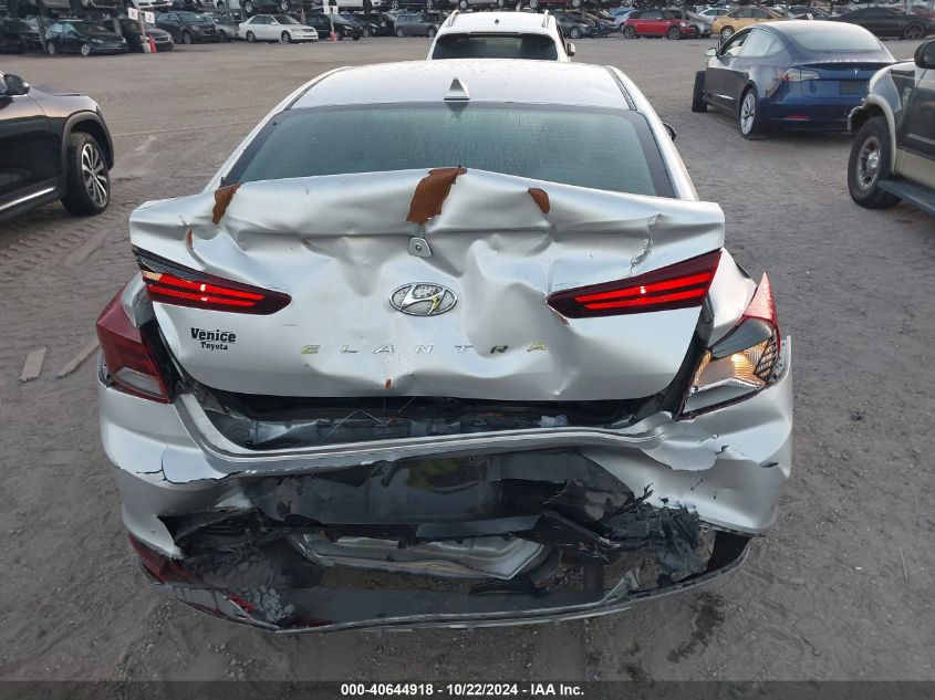 2019 Hyundai Elantra Sel VIN: 5NPD84LF4KH416351 Lot: 40644918