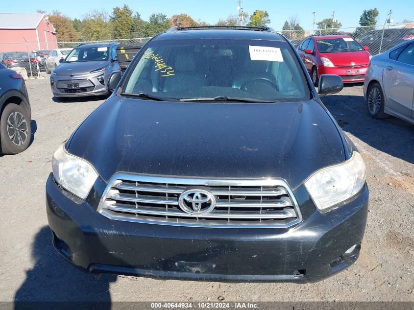 2008 Toyota Highlander Limited VIN: JTEES42A882066482 Lot: 40644934