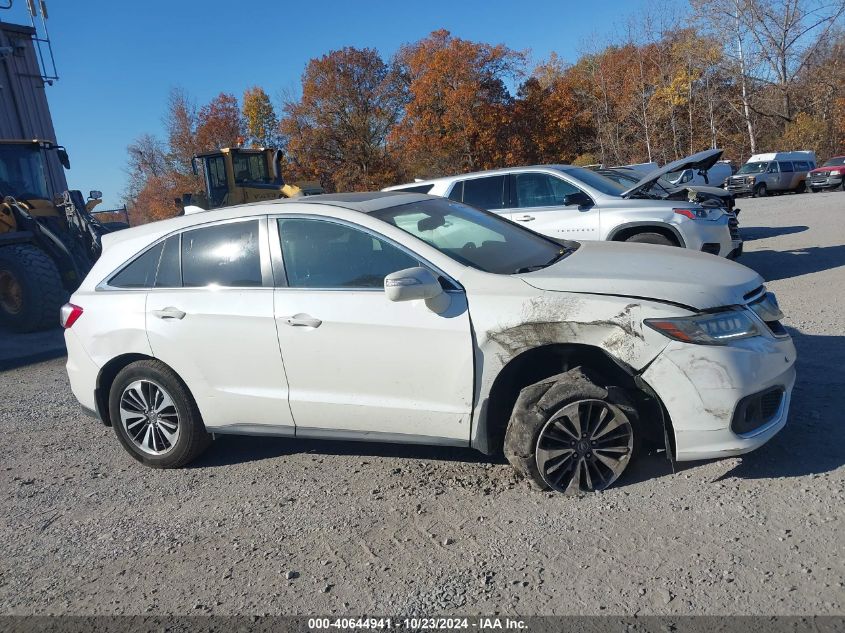 2016 Acura Rdx Advance Package VIN: 5J8TB4H75GL001137 Lot: 40644941