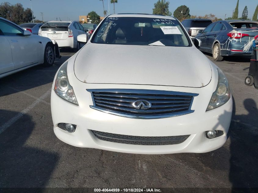 2013 Infiniti G37 Journey VIN: JN1CV6AP7DM301251 Lot: 40644959