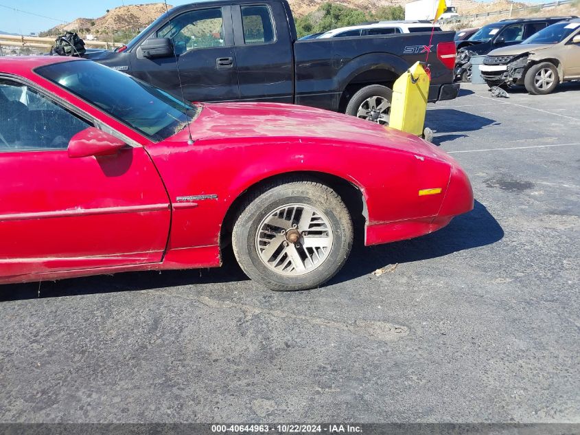 1992 Pontiac Firebird Formula VIN: 1G2FS23E9NL208654 Lot: 40644963