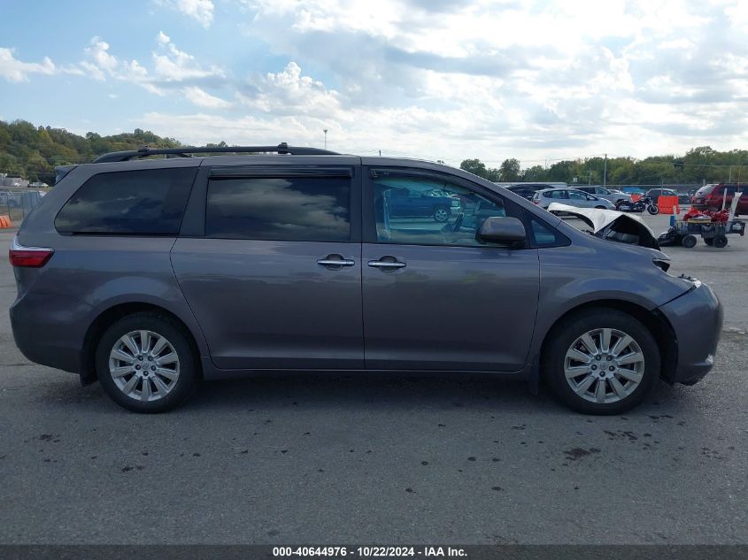 2015 Toyota Sienna Xle 7 Passenger VIN: 5TDDK3DC2FS118686 Lot: 40644976