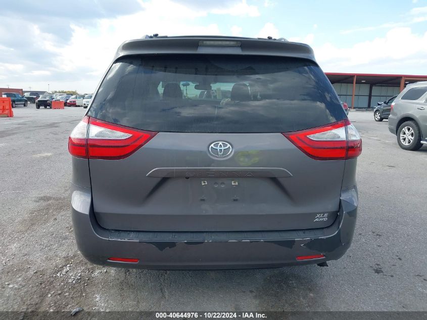 2015 Toyota Sienna Xle 7 Passenger VIN: 5TDDK3DC2FS118686 Lot: 40644976