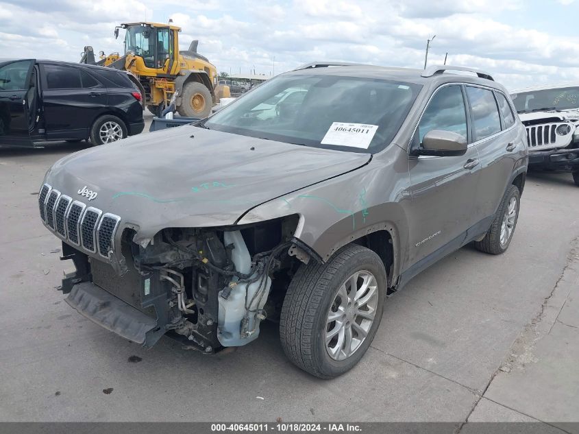 2019 Jeep Cherokee Latitude Fwd VIN: 1C4PJLCB8KD175814 Lot: 40645011