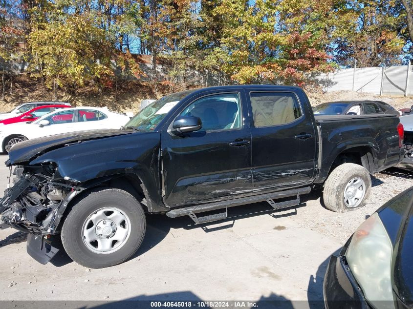 2022 Toyota Tacoma Sr V6 VIN: 3TYCZ5ANXNT083696 Lot: 40645018