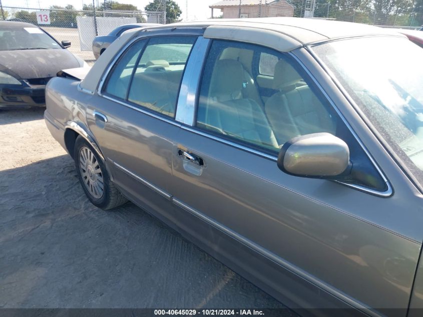 2006 Mercury Grand Marquis Gs VIN: 2MEFM74V76X612850 Lot: 40645029