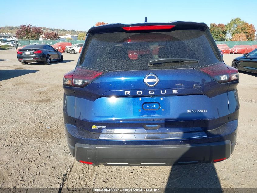 2024 Nissan Rogue Sv Intelligent Awd VIN: 5N1BT3BB0RC734368 Lot: 40645037