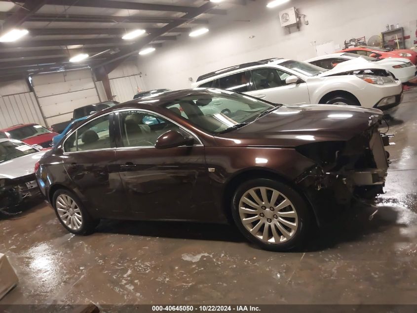 2011 Buick Regal Cxl Turbo Russelsheim VIN: W04GW5EV1B1076204 Lot: 40645050