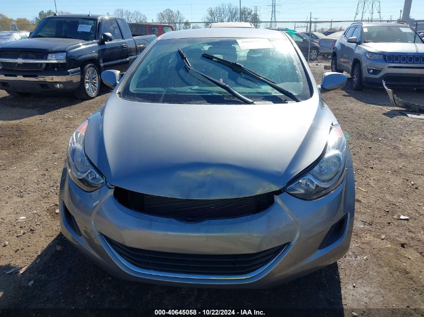 2013 Hyundai Elantra Gls VIN: KMHDH4AE8DU550553 Lot: 40645058