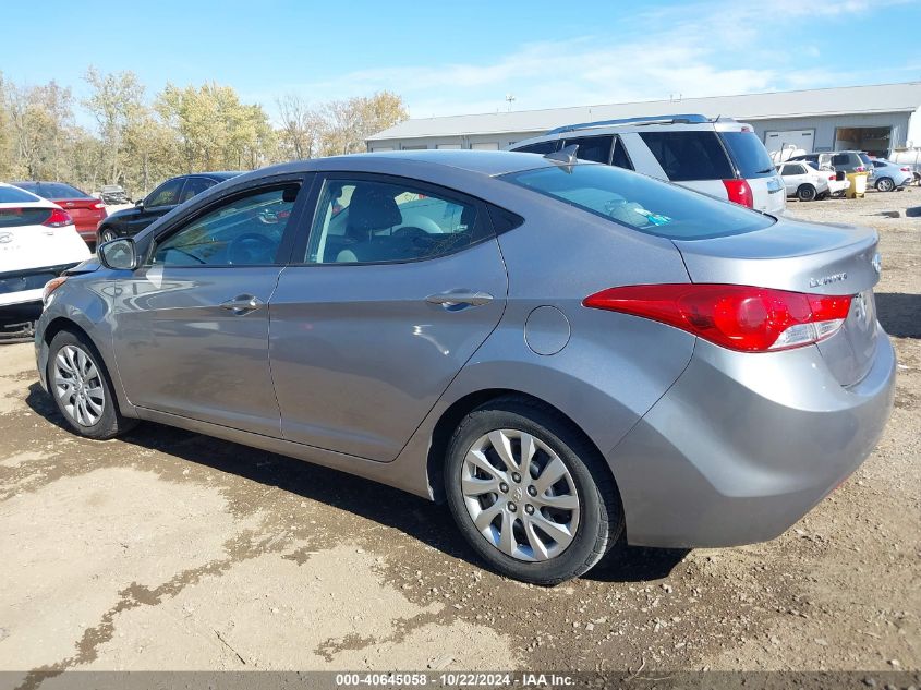 2013 Hyundai Elantra Gls VIN: KMHDH4AE8DU550553 Lot: 40645058