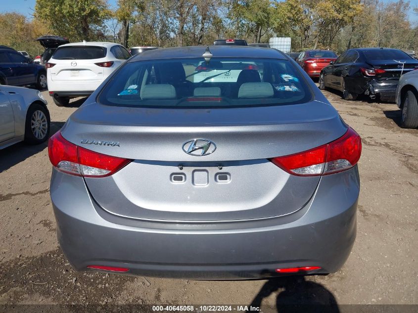 2013 Hyundai Elantra Gls VIN: KMHDH4AE8DU550553 Lot: 40645058