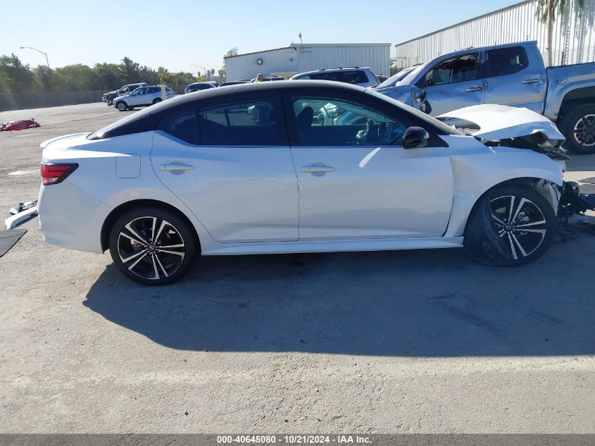 2022 Nissan Sentra Sr VIN: 3N1AB8DV1NY224879 Lot: 40645080