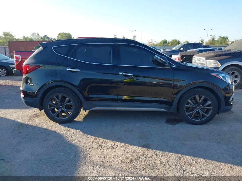 2017 Hyundai Santa Fe Sport 2.0T Ultimate VIN: 5NMZW4LA3HH041042 Lot: 40645120