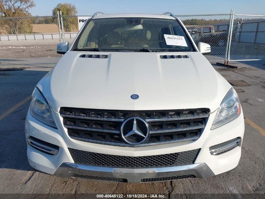 2013 Mercedes-Benz Ml 350 4Matic VIN: 4JGDA5HB1DA220504 Lot: 40645122