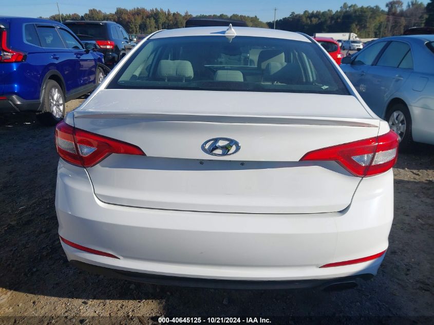 2016 Hyundai Sonata Se VIN: 5NPE24AF3GH316113 Lot: 40645125