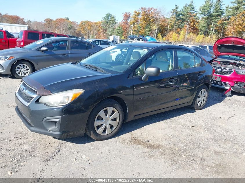 2012 Subaru Impreza 2.0I VIN: JF1GJAA64CH004276 Lot: 40645193