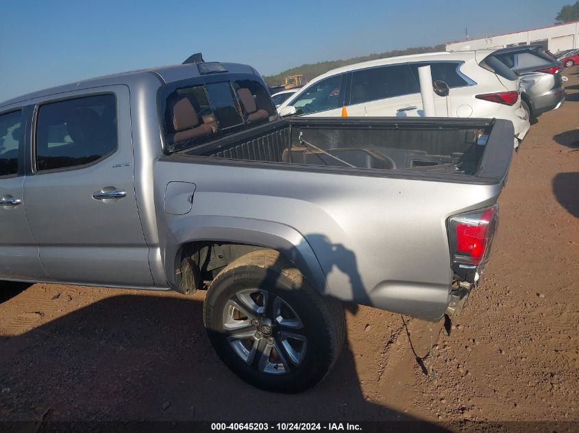 2018 Toyota Tacoma Limited VIN: 3TMGZ5AN9JM143345 Lot: 40645203