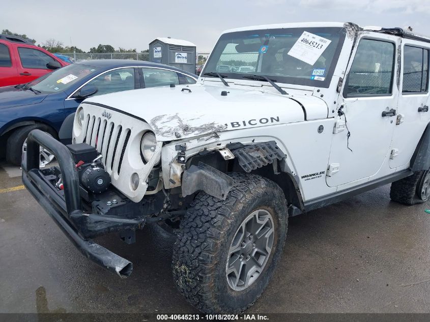 2015 Jeep Wrangler Unlimited Rubicon VIN: 1C4BJWFG6FL552736 Lot: 40645213