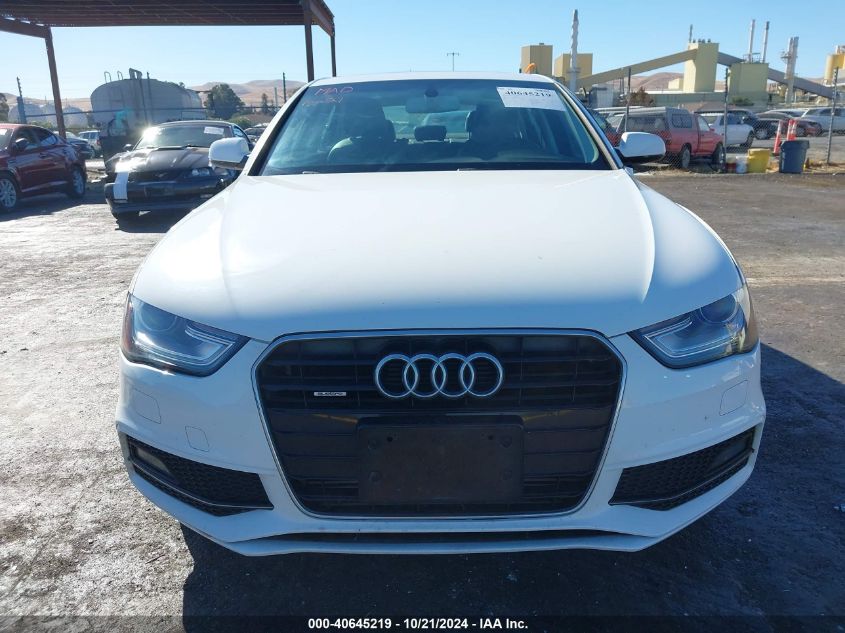 2015 Audi A4 2.0T Premium VIN: WAUBFAFL5FN004665 Lot: 40645219