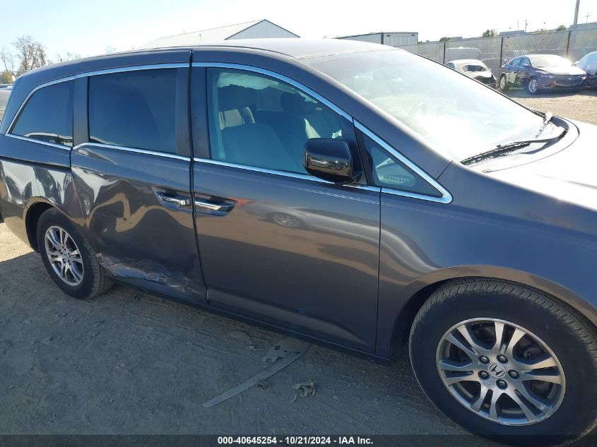 2012 Honda Odyssey Ex VIN: 5FNRL5H45CB144801 Lot: 40645254