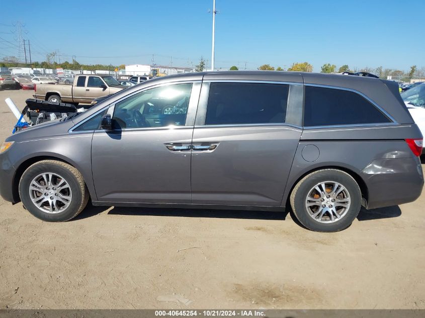 2012 Honda Odyssey Ex VIN: 5FNRL5H45CB144801 Lot: 40645254