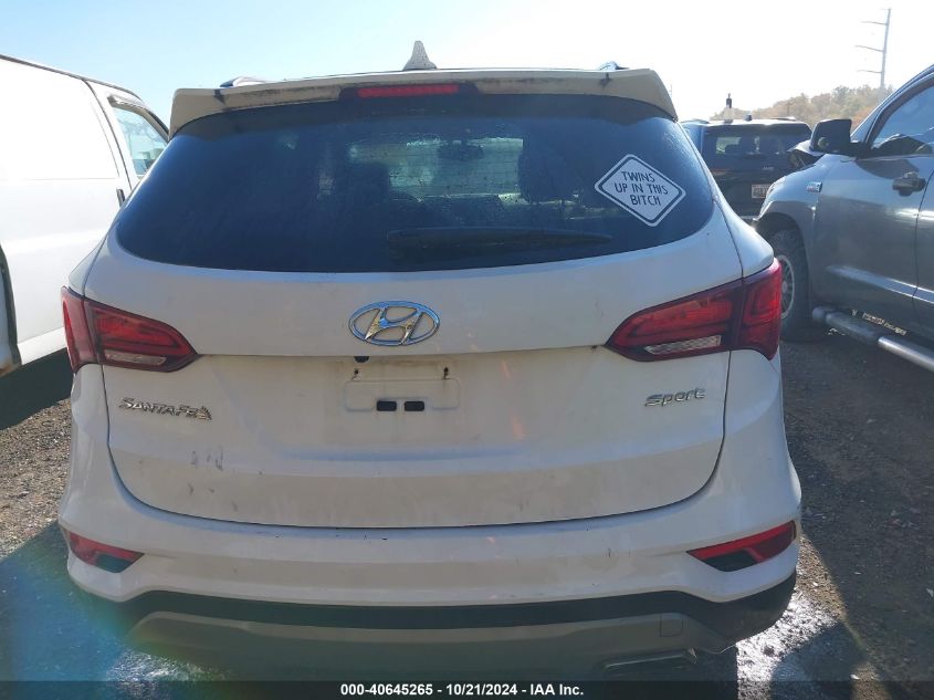 2017 Hyundai Santa Fe Sport 2.4L VIN: 5XYZU3LB6HG387394 Lot: 40645265