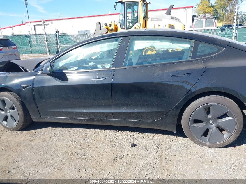 2021 Tesla Model 3 Long Range Dual Motor All-Wheel Drive VIN: 5YJ3E1EB7MF858460 Lot: 40645282