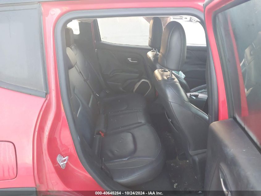 2015 Jeep Renegade Limited VIN: ZACCJADT2FPB27081 Lot: 40645284