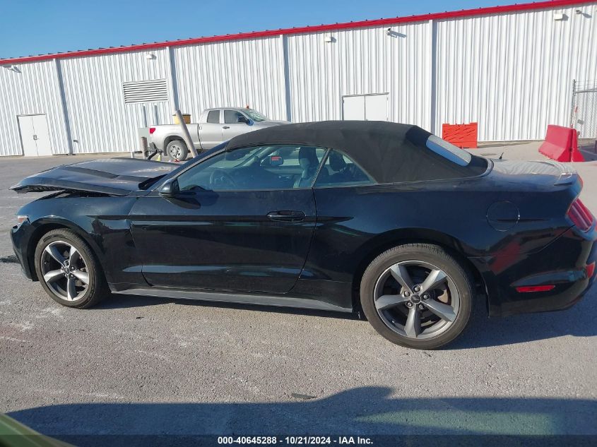 2015 Ford Mustang V6 VIN: 1FATP8EM5F5329362 Lot: 40645288