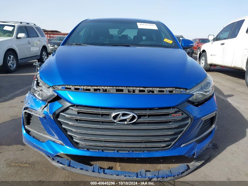 2017 Hyundai Elantra Sport VIN: KMHD04LB6HU331171 Lot: 40645296