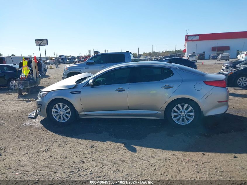 2014 Kia Optima Ex VIN: 5XXGN4A73EG272793 Lot: 40645356