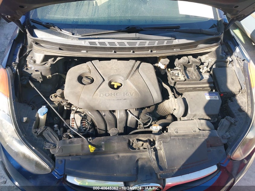 2013 HYUNDAI ELANTRA VIN: KMHDH4AE8DU871153