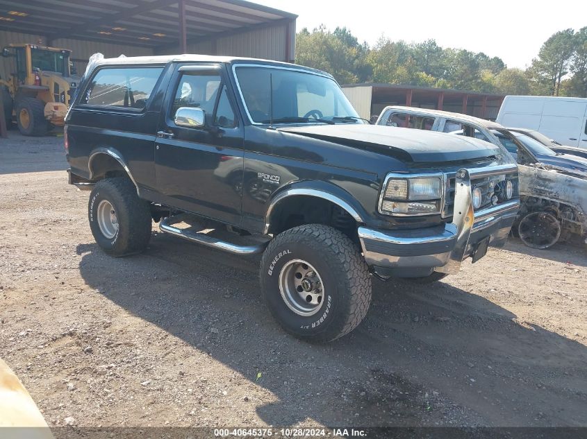 1992 Ford Bronco U100 VIN: 1FMEU15N9NLA03128 Lot: 40645375