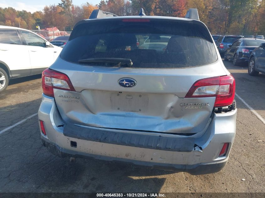 2016 Subaru Outback 2.5I Limited VIN: 4S4BSAJC0G3272859 Lot: 40645383